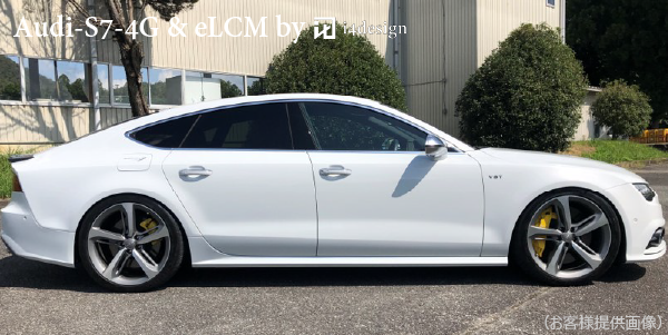雑誌で紹介された アウディ A7 S7 4G 2010y-2017y エアサス用